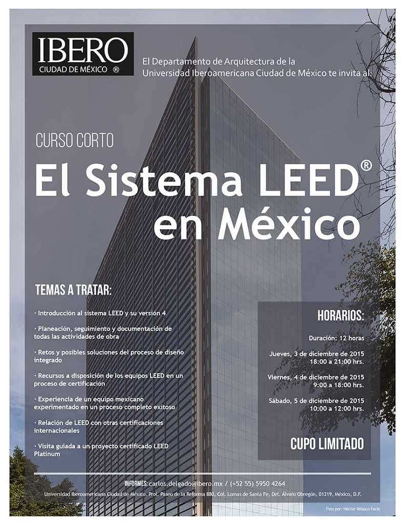 Poster: © Departamento de Arquitectura de la Universidad Iberoamericana