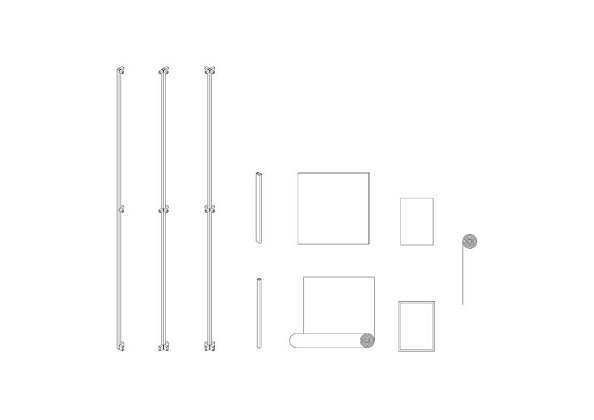 ALBUM “Bff016” Abacus propuesta ganadora del concurso Florim4Architects diseñado por SET Architects para Florim : Drawing © SET Architects