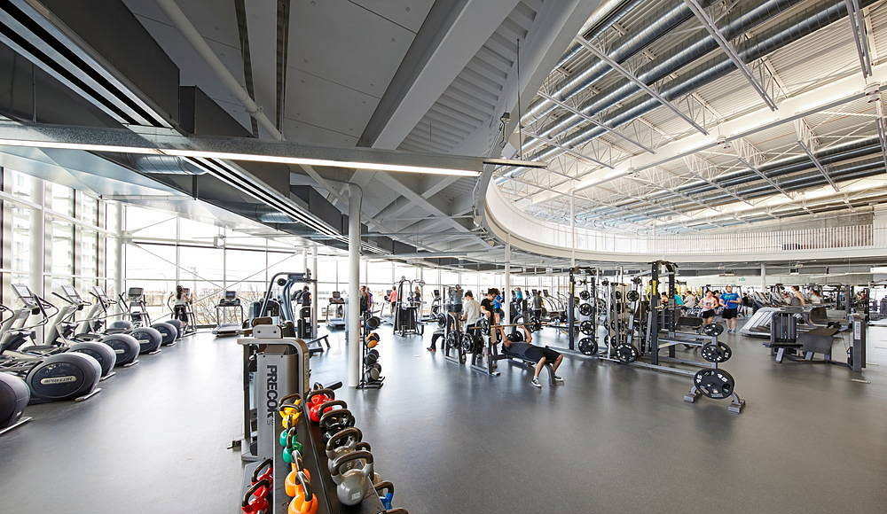 Active Living Centre at the University of Manitoba by Cibinel Architecture and Batteriid Architects : Photo © Jerry Grajewski