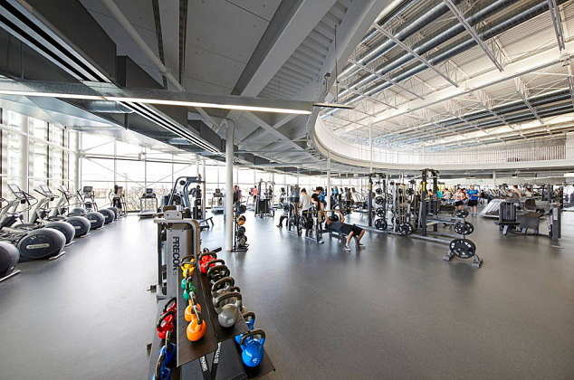 Active Living Centre at the University of Manitoba by Cibinel Architecture and Batteriid Architects : Photo © Jerry Grajewski