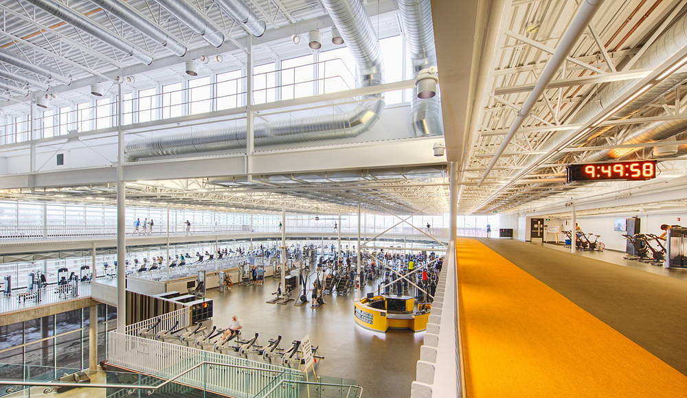 Active Living Centre at the University of Manitoba by Cibinel Architecture and Batteriid Architects : Photo © Jerry Grajewski