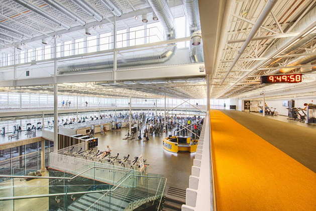 Active Living Centre at the University of Manitoba by Cibinel Architecture and Batteriid Architects : Photo © Jerry Grajewski