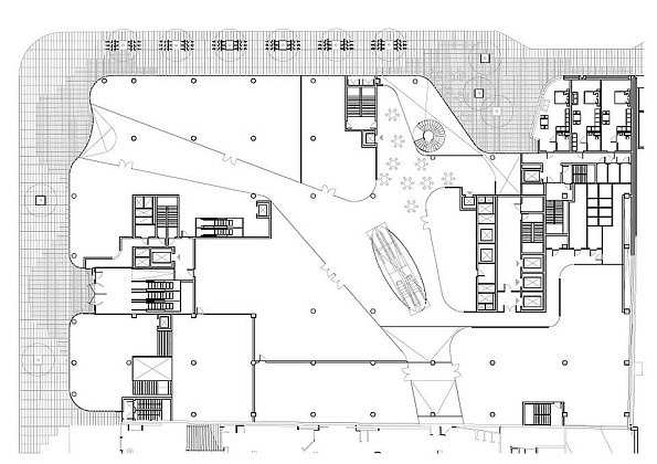 Hästen 21 Stockholm Ground Floor : Drawing © Schmidt Hammer Lassen Architects