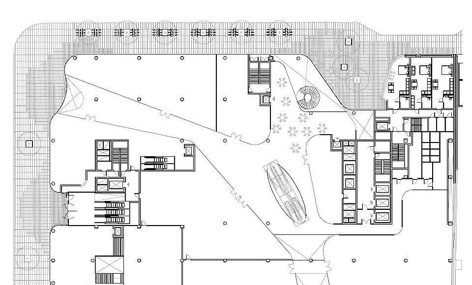 Hästen 21 Stockholm Ground Floor : Drawing © Schmidt Hammer Lassen Architects