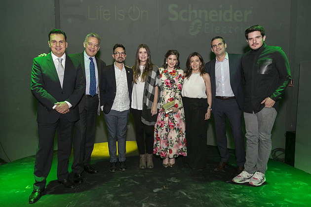 Personalidades durante el lanzamiento de la línea Orion de Schneider Electric México en el Foro Masaryk : Fotografía © Schneider Electric México