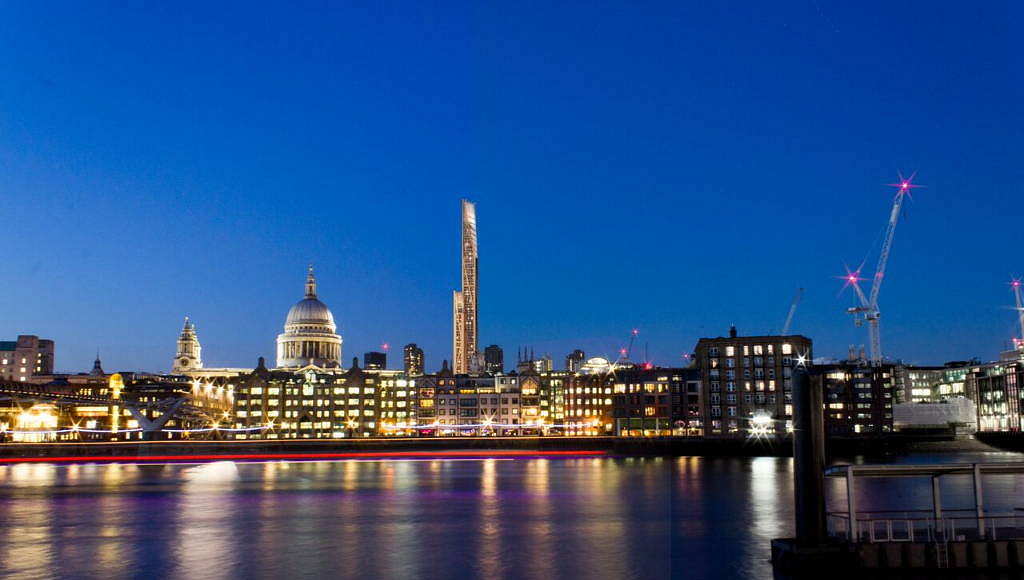 Wooden skyscraper concept in London by Cambridge University, PLP Architecture and Smith and Wallwork Engineers © University of Cambridge