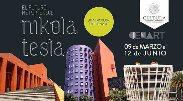 Exposición El futuro me pertenece: Nikola Tesla : Cartel © Centro Nacional de las Artes