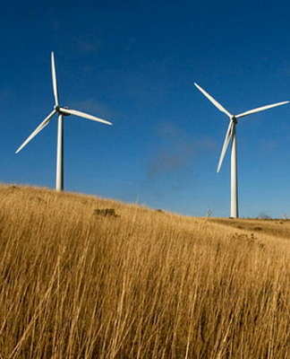 El parque eólico Dominica gana el Premio de Sostenibilidad del BID Turbinas eólicas en Costa Rica : Fotografía © ENEL Green Power