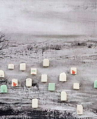 Exposición Boris Viskin. La belleza llegará después : Cartel © Instituto Nacional de Bellas Artes