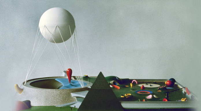 Isamu Noguchi. Maqueta del Pabellón EE.UU. Expo 1970, Yeso, alambre y pintura. © The Isamu Noguchi Foundation and Garden Museum, Nueva York