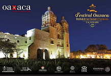 Primer Festival Oaxaca. Festival de las Ciudades Patrimonio Primer Festival Oaxaca. Festival de las Ciudades Patrimonio : Cartel © Municipio de Oaxaca