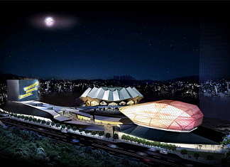 Taipei Pop Music Center : Render © RUR Architecture DPC