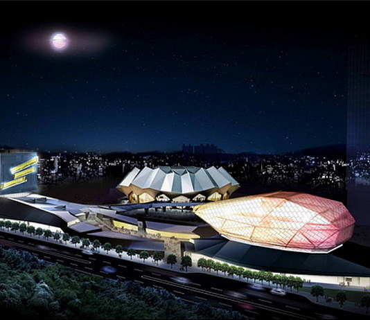 Taipei Pop Music Center : Render © RUR Architecture DPC