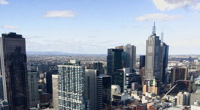 State Library Victoria Aerial View, Melbourne, Australia : Photo © Jeremy Foo, courtesy of Schmidt Hammer Lassen Architects