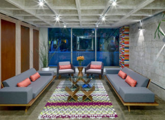 Estancia del Departamento Hegel por ARQMOV Workshop : Photo credit © Rafael Gamo