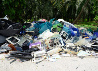 Dumping site image in Malaysia July 2012 : Photo © MIT Senseable City Lab