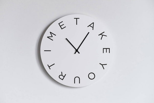 Mood Clocks Take your time by Paula Design Studio : Photo © Matteo Cavalieri