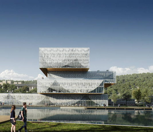 Schmidt Hammer Lassen Architects gana concurso para la Biblioteca y Centro Estudiantil Wenzhou Kean University Library and Student Center by Schmidt Hammer Lassen Architects : Visual by © Beauty & The Bit, courtesy of Schmidt Hammer Lassen Architects