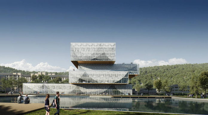 Wenzhou Kean University Library and Student Center by Schmidt Hammer Lassen Architects : Visual by © Beauty & The Bit, courtesy of Schmidt Hammer Lassen Architects