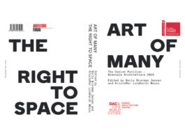 Art of Many - the Right to Space : Cover © Arkitektens Forlag