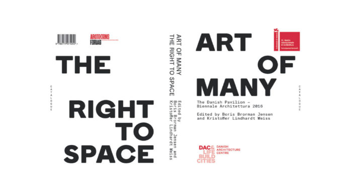 Art of Many - the Right to Space : Cover © Arkitektens Forlag