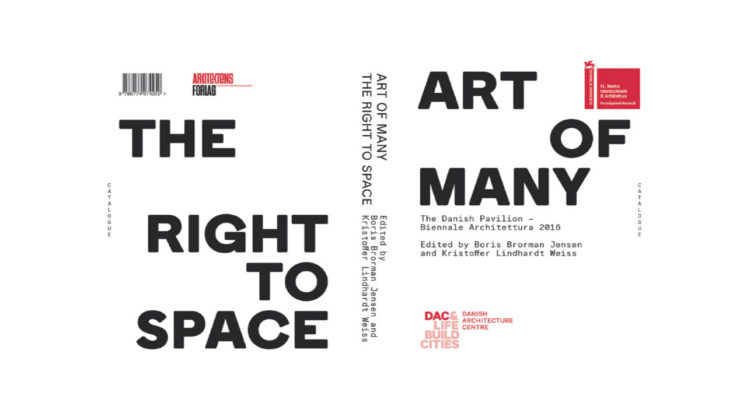 Art of Many - the Right to Space : Cover © Arkitektens Forlag