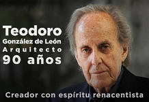 Teodoro González de León, un creador con espíritu renacentista : Fotografía © Secretaría de Cultura de México