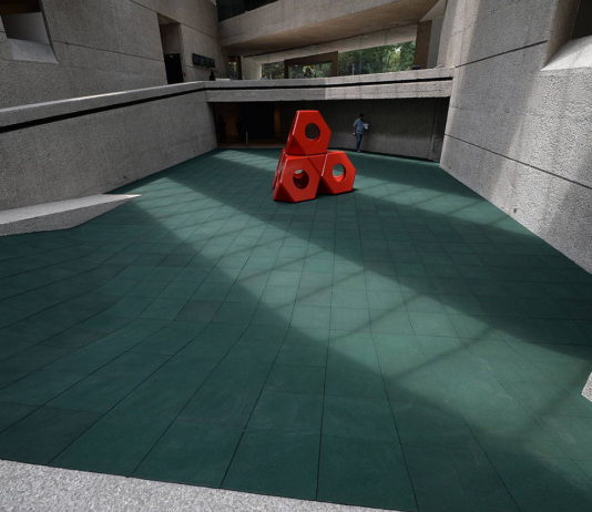 Los cuatro juegos se quedarán como parte de la colección del Museo Tamayo, por lo cual nuestro país será el tercer lugar en el mundo que contará con equipamientos de Noguchi, que sólo se encuentran en parques de diversiones en Sapporo, Japón, y Atlanta, Estados Unidos : Fogtografía © FSM, cortesía de la Secretaría de Cultura de México