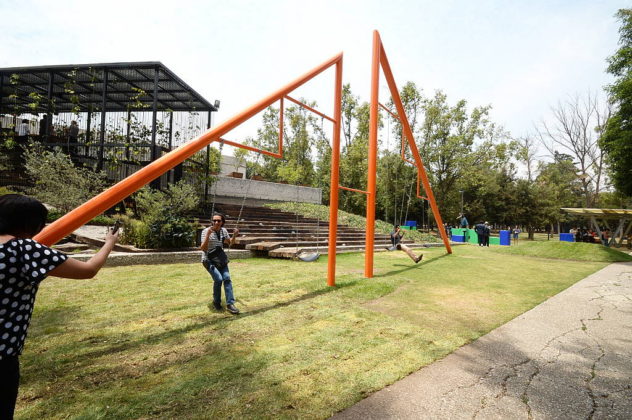 El director del Museo Tamayo, Juan Gaitán, comentó que para ese recinto era de suma importancia exponer la obra de Noguchi : Fogtografía © FSM, cortesía de la Secretaría de Cultura de México