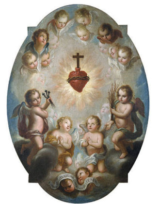 “El Sagrado Corazón de Jesús” : Foto © Museo Nacional del Virreinato del INAH