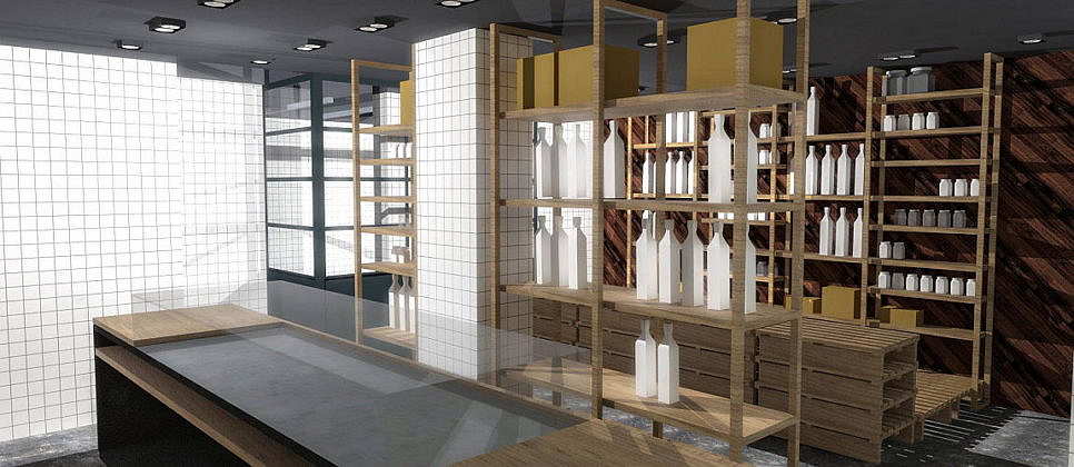 Panadería Aromas diseño de Central de Arquitectura y Pasquinel Studio : Fotografía © Arq. Paul Czitrom