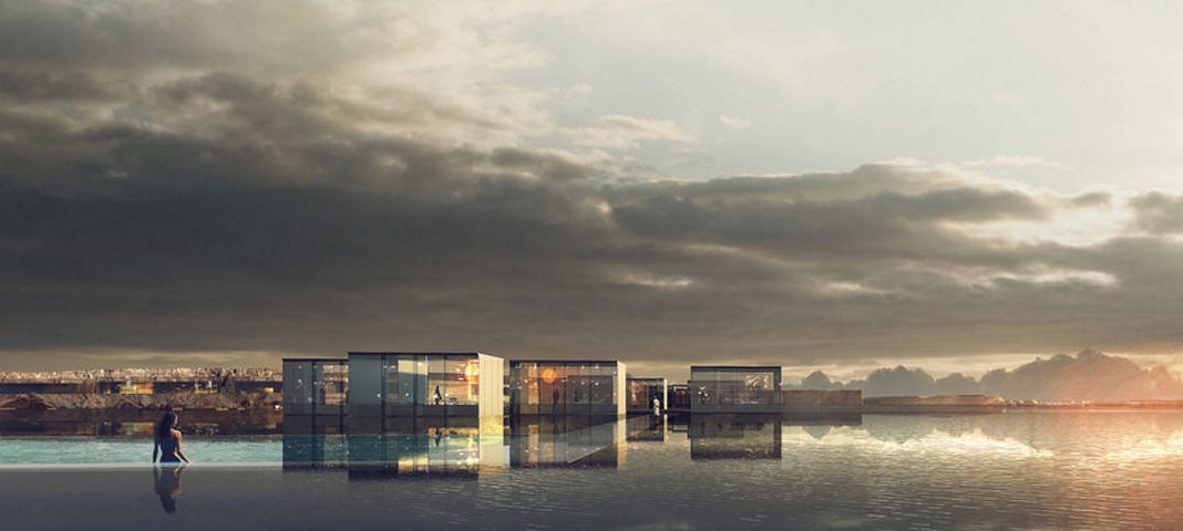 Destination Spa and Resort by Oppenheim Architecture wins Architizer A+ Award : Render © Luxigon