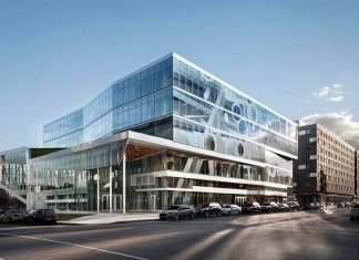 École de technologie supérieure (ÉTS) Montréal by Menkès Shooner Dagenais LeTourneux Architectes : Photo © Stéphane Brugger