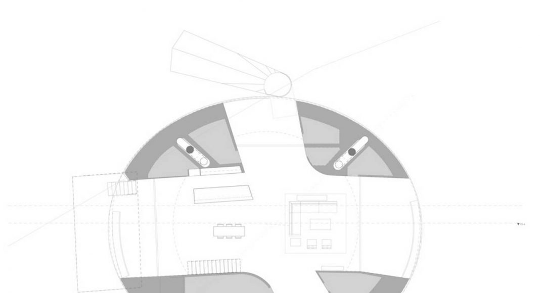 Tidal House First Floor Plan : Photo credit © Terry & Terry Architecture