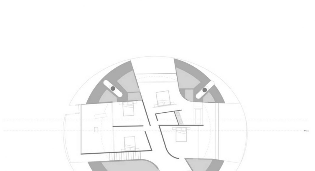 Tidal House Second Floor Plan : Photo credit © Terry & Terry Architecture