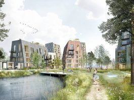 Örnsro Timber Town by C.F. Møller Architects in Örebro : Photo © C.F. Møller Architects