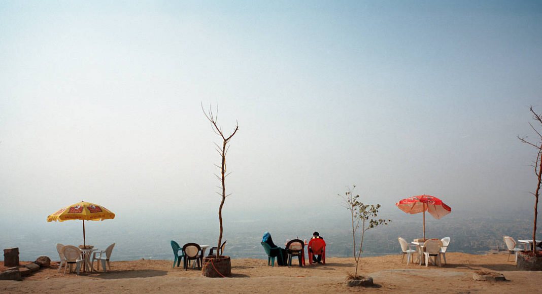 Armin Linke Restaurant view Cairo, Egypt, 2006 : Photo © Armin Linke