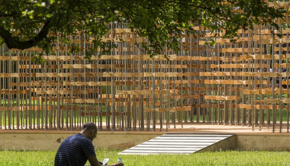 Triumph Pavilion 2016 “Energy Pavilion (Pinwheel)” by Five Line Projects : Photo credit © Sergio Grazia and © Luc Boegly