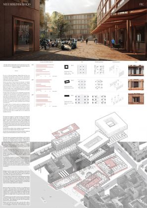 Mención de Honor para Jóvenes Arquitectos del Concurso Berlín University Residences
