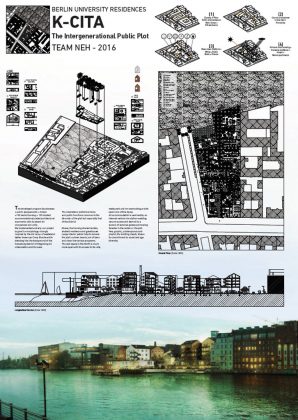 Mención de Honor para Jóvenes Arquitectos del Concurso Berlín University Residences