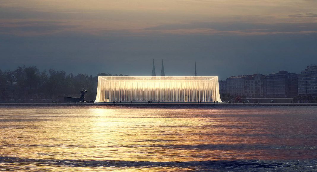 Asif Khan: Guggenheim Helsinki, Finland, 2015 : Image courtesy © Asif Khan