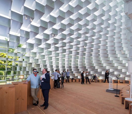 Serpentine Pavilion 2016 designed by Bjarke Ingels Group (BIG); (10 June – 9 October) : Photo © Iwan Baan