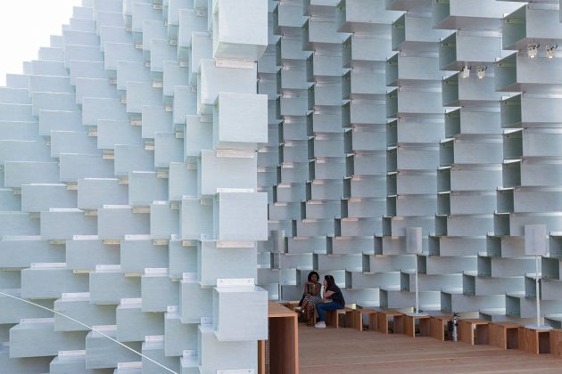 Serpentine Pavilion 2016 designed by Bjarke Ingels Group (BIG); (10 June – 9 October) : Photo © Iwan Baan