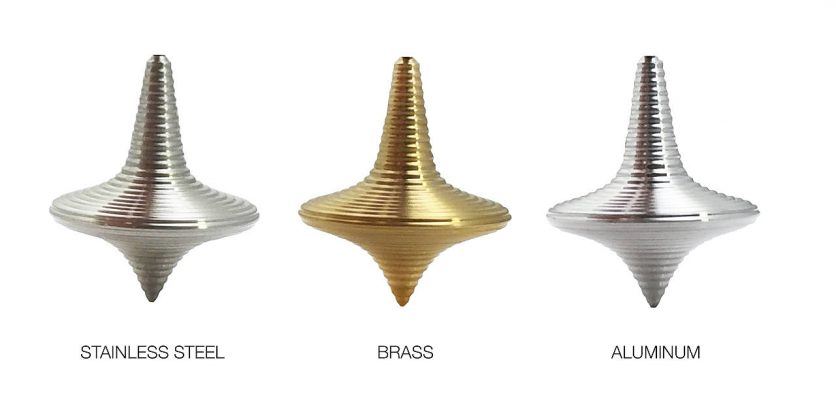 Zen Spinning Top Materials - Precisos, Durables, Atemporales : Photo © ENSSO