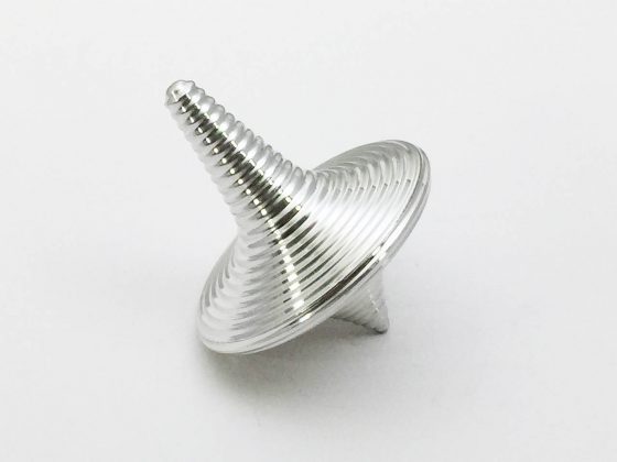 Zen Spinning Top - Aluminium : Photo © ENSSO