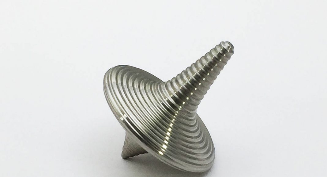 Zen Spinning Top - Steel : Photo © ENSSO