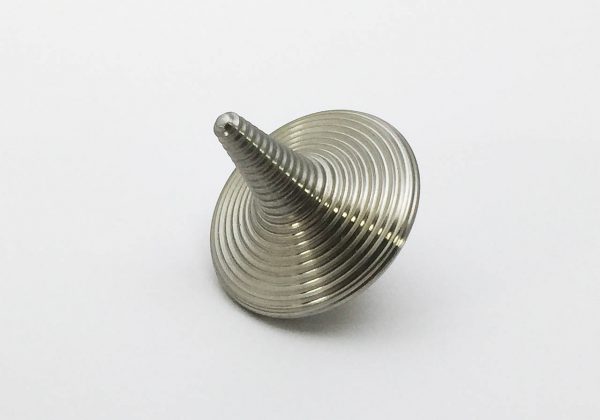 Zen Spinning Top - Steel : Photo © ENSSO