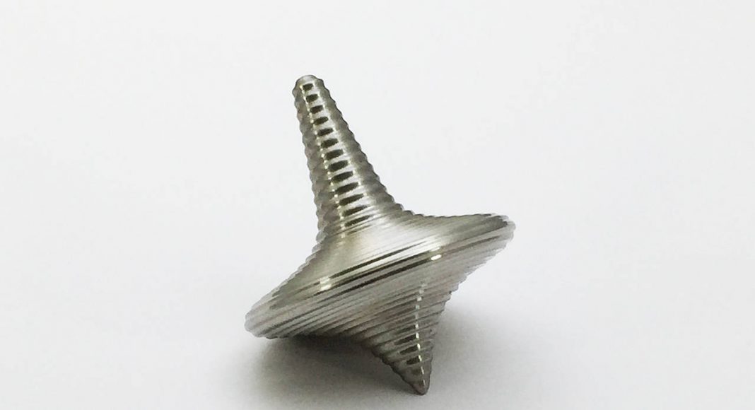 Zen Spinning Top - Steel : Photo © ENSSO