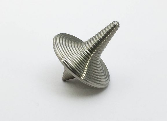 Zen Spinning Top - Steel : Photo © ENSSO