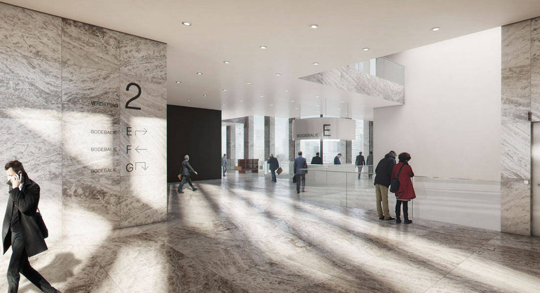 New Amsterdam Courthouse Interior by KAAN Architecten : Render © Beauty & The Bit and © KAAN Architecten